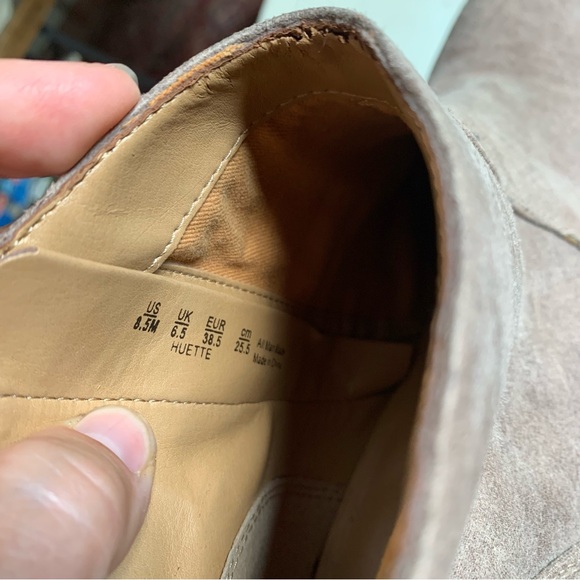 Franco Sarto Huette Ankle boots booties in taupe beige 8.5 - Picture 6 of 7